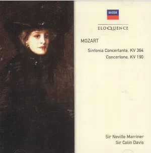Pochette Sinfonia Concertante, KV 364 / Concertone, KV 190