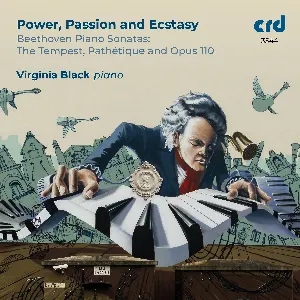 Pochette Power, Passion and Ecstasy: Beethoven Piano Sonatas The Tempest, Pathétique and Opus 110