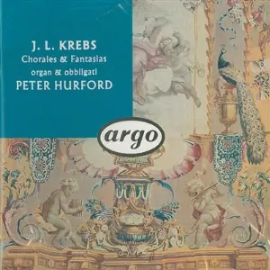 Pochette de Chorales & Fantasias de Johann Ludwig Krebs - Peter Hurford