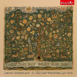 Pochette de You Did Not Want For Joy de Carolyn Sampson