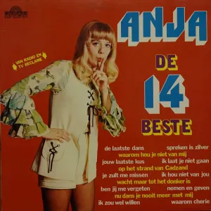 Pochette de De 14 beste de Anja