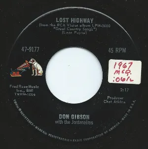 Pochette de Lost Highway de The Jordanaires - Don Gibson