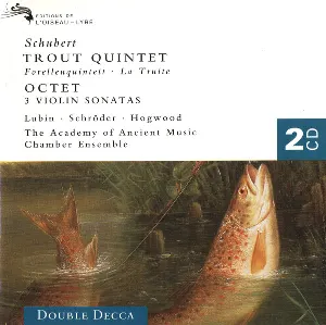 Pochette Trout Quintet / Octet / 3 Violin Sonatas