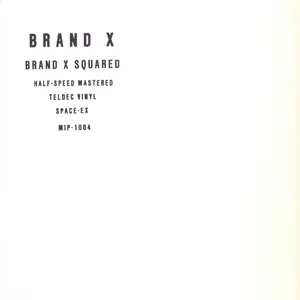 Pochette de Brand X Squared de Brand X