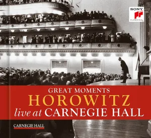 Pochette de Great Moments: Horowitz Live at Carnegie Hall de Vladimir Horowitz