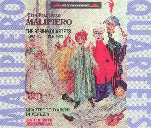 Pochette de The String Quartets de Gian Francesco Malipiero