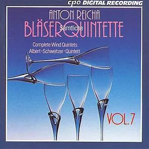 Pochette de Sämtliche Bläserquintette, Volume 7 (Albert Schweitzer Quintett) de Antoine Reicha
