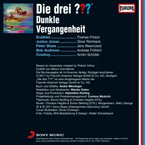 Pochette de Die drei ??? Dunkle Vergangenheit de Die drei ???