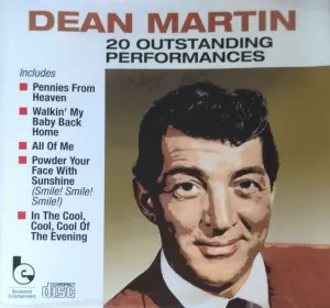 Pochette de 20 Outstanding Performances de Dean Martin