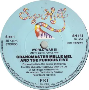 Pochette de World War III de Grandmaster Melle Mel & The Furious Five