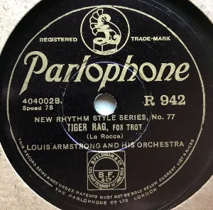 Pochette de Tiger Rag / Old Man Blues de Louis Armstrong & His Orchestra