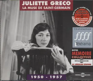 Pochette de La Muse de Saint‐Germain : Juliette Gréco 1950–1957 de Juliette Gréco