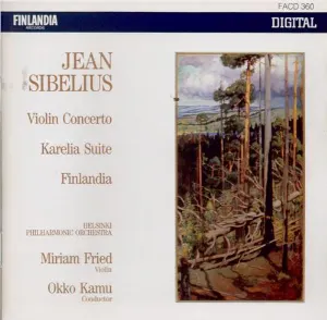Pochette Violin Concerto / Karelia Suite / Finlandia