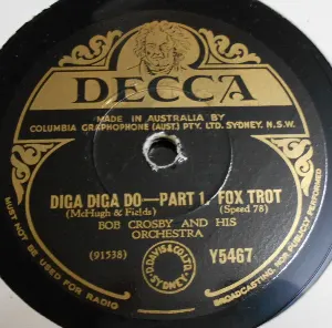 Pochette de Diga Diga Do de Bob Crosby and His Orchestra