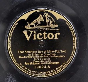Pochette de That American Boy of Mine / Clinging Vine de Paul Whiteman and His Orchestra