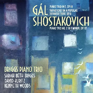 Pochette Gál: Piano Trio in E, op. 18 / Variations on a Popular Viennese Tune, op. 9 / Shostakovich: Piano Trio no. 2 in E minor, op. 67