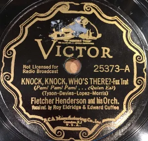Pochette de Knock, Knock, Who's There? / Until Today de Fletcher Henderson and His Orchestra