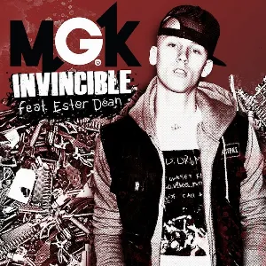 Pochette de Invincible de mgk