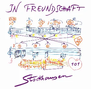 Pochette de IN FREUNDSCHAFT de Karlheinz Stockhausen