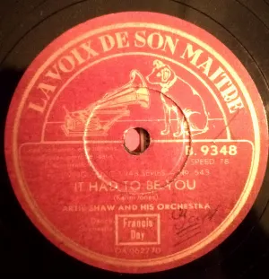 Pochette de It Had to Be You / If I Love Again de Artie Shaw and His Orchestra