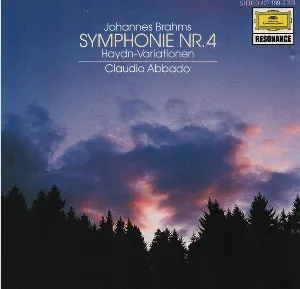Pochette Symphonie Nr. 4 / Haydn-Variationen