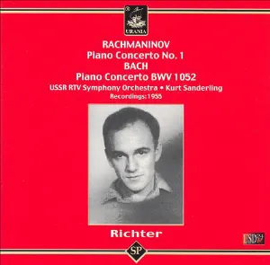 Pochette Rachmaninov: Piano Concerto No. 1 / Bach: Piano Concerto BWV 1052