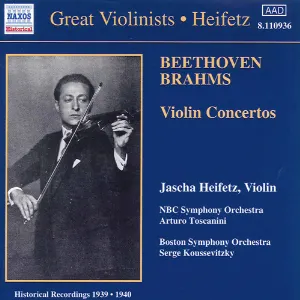 Pochette Beethoven, Brahms: Violin Concertos