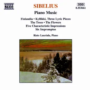 Pochette de Piano Music de Jean Sibelius