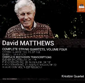 Pochette de Complete String Quartets, Volume Four de David Matthews - Kreutzer Quartet