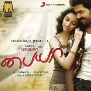 Pochette de Paiyaa de Yuvan Shankar Raja