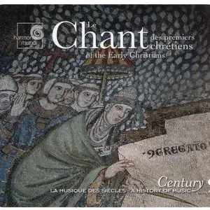 Pochette de Les premiers chants chrétiens / Chants of the Early Christians (feat dir.: Marcel Pérès) de Ensemble Organum