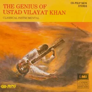 Pochette de The Genius of Vilayat Khan de Vilayat Khan