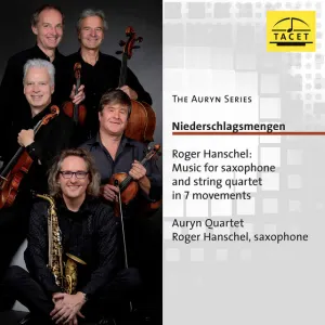 Pochette de Music for Saxophone & String Quartet de Auryn Quartet