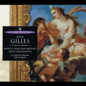 Pochette de Motet à St Jean Baptiste / Trois Lamentations de Hervé Niquet - Le Concert Spirituel
