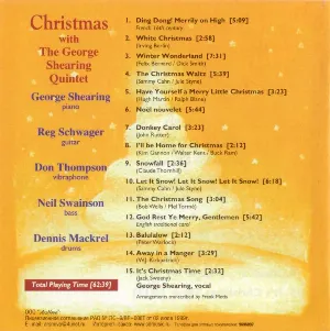 Pochette de Christmas with George Shearing de George Shearing
