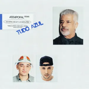 Pochette de Tudo Azul (Atemporal Remix) de Lulu Santos