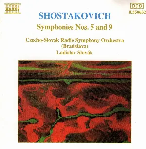 Pochette Symphonies nos. 5 and 9