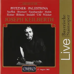 Pochette de Palestrina de Chor der Bayerischen Staatsoper - Hans Pfitzner - Bayerisches Staatsorchester - Joseph Keilberth