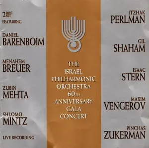 Pochette The Israel Philharmonic Orchestra – 60th Anniversary Gala Concert