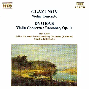 Pochette Glazunov: Violin Concerto / Dvořák: Violin Concerto / Romance, op. 11