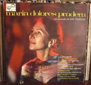Pochette de María Dolores Pradera acompañada por Los Gemelos de María Dolores Pradera
