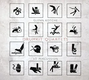 Pochette de Drumkit Quartets de Sō Percussion
