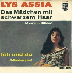 Pochette de Das Mädchen mit schwarzem Haar de Lys Assia
