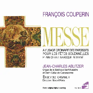 Pochette de Couperin: Messe des Paroisses (1690) - Plain-chant baroque alterné de Ensemble Organum