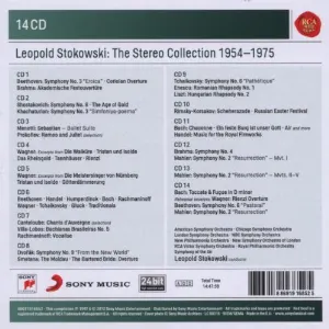 Pochette Leopold Stokowski: The Stereo Collection 1954 -1975