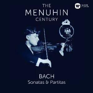 Pochette de Bach: Complete Sonatas & Partitas for Violin Solo de Johann Sebastian Bach - Yehudi Menuhin