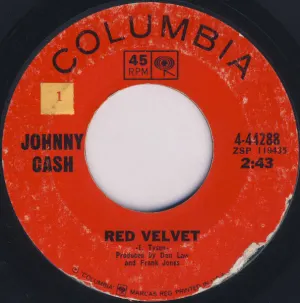 Pochette de Red Velvet / The Wind Changes de Johnny Cash