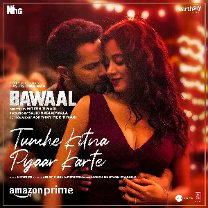 Pochette de Tumhe Kitna Pyaar Karte (From "Bawaal") de Mithoon - Arijit Singh