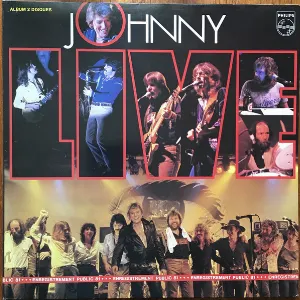 Pochette de Live de Johnny Hallyday