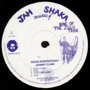 Pochette de Rasta International de Johnny Clarke